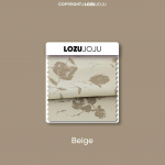 1 tk 70-80% Blackout Romantiline Prantsuse roosiprint Ringitud Mugavad kardinad magamistoa elutuppa Kodukaunistus LOZUJOJU W100cm x L130cm must