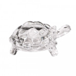 Kvaliteetne s&uuml;mboliseerib &otilde;nne k&auml;sit&ouml;&ouml; kingitus t&ouml;&ouml;lauale kristallist kilpkonna kilpkonna kuju puhas