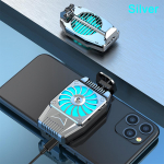 Kaasaskantav jahutusventilaatorm&auml;ng Mobiiltelefoni jahuti mobiiltelefoni radiaatori jahutust&ouml;&ouml;riist iPhone'i / Samsungi / Xiaomi jaoks h&otilde;be