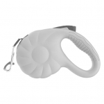 Lemmikloomarihm Macaroon Multifunktsionaalne sisset&otilde;mmatav, vastupidav m&uuml;ravaba juhtnupuga 16 jalga pikendatav koerarihm 5m hall