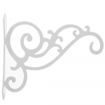 Seinale riputatav taimeklamber Konks Stabiilne voolupoti kronstein Aiakaunistused Taimed S valge