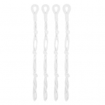 4 tk. Taimede riidepuu pikendaja veekindel, tugev kandev&otilde;ime Ruumis&auml;&auml;stlik makramee k&auml;sitsi valmistatud potipael &otilde;ue jaoks valge