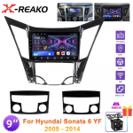 Android CarPlay Hyundai Sonata 6 YF i40 i45 2009 - 2014 Autoraadio Stereo Peaseade Multimeediapleier GPS Navigatsioon 1GB+32GB carplay