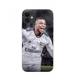 Coque Maniacase pour iPhone 12 Kylian Mbappe Real Madrid Goal