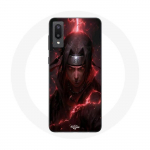 Coque Maniacase pour Samsung Galaxy A02 itachi uchiwa anime 3D fanart