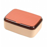 Kahekihiline &auml;ravoolun&otilde;ude seebikarp Kaasaskantav v&auml;listingimustes kasutamiseks m&otilde;eldud reisiseebikarp koos kaanega du&scaron;i seebihoidja k&auml;sna hoiukarbiga roosa