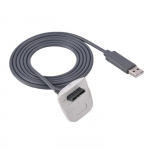 C&acirc;ble de charge rapide Pour Microsoft pour manette sans fil Xbox 360 Chargeur USB (blanc)