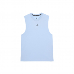 Jordan Sport Dri-FIT &Uuml;hev&auml;rviline &Uuml;mmarguse Kaelusega Vabaaja Kiiresti Kuivav Varrukateta Vest Meeste Topid Kivist Sinine FN5857441 M