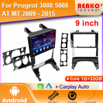 Auto Autoraadio Multimeedia Video M&auml;ngija Peugeot 3008 5008 AT MT 2009 -2015 GPS Serero Carplay Peaseade 4G 2 Din DVD IPS 4 core 1GB+32GB carplay