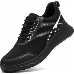 Moodsad ZLMY uued naiste turvajalatsid Terasest tossud kerged t&ouml;&ouml;jalatsid Torkekindlad t&ouml;&ouml;kaitsesaapad Naiste meeste turvasaapad 41