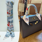 2024. aasta kuumalt m&uuml;&uuml;v imitatsiooniga siidist koti k&auml;epidemega salli lint Hc15