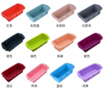 3D Silikoonist Leivivorm Ristk&uuml;likukujuline Mittekleepuv K&uuml;psetusvormid Ahi jaoks Leiva Koogi Lihtne Vabastamine K&ouml;&ouml;gi Tarvikud