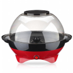 Mini punane elektriline popkorni masin: T&auml;isautomaatne, mitte&auml;riline, lapses&otilde;bralik, lisage &otilde;li ja suhkrut 2.5L, 912, 220V European plug punane