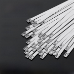 304 roostevabast terasest merekaabliside traatkinnitusega fotogalvaanilise energia jaoks 4.6x100mm, 50 pcs/bag