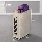 1 tk 22-tolline veerev &otilde;huke pesukorv koos aluse kokkupandava veekindla sorteerija ja ratastel korraldajaga k&otilde;rge &otilde;huke m&auml;&auml;rdunud pesukorv