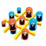 Kahe m&auml;ngija Tic-Tac Toe Big Eat-Small Game Interaktiivne vanema-lapse v&otilde;istlus One Size