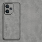 Realme NEO 7 GT 7 Pro luksusliku Skinsheep nahast &uuml;mbrise jaoks Realme NEO7 GT7pro 6 T NEO 6 SE kaitse p&otilde;rutuskindla silikoonist p&otilde;rkeraua jaoks Realme NEO 7 hall v&auml;rv