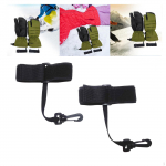 2x elastsed suusakinnaste randmerihmad, talvekinnaste tarvikud, jalutusrihm