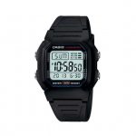 Casio 10-aastane aku, veekindel digitaalne k&auml;ekell 800 must W-800H-1A Casio