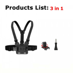 Nutitelefoni rinnarihma kinnitus, mis on reguleeritav mobiiltelefoni Gopro Hero 12 11 10 9 Insta360 X3 DJI Action 3 kaamera tarvikud