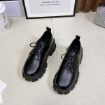 Paksutallalised paeltega retro lakknahast mokassiinid naistele, mustad vabaaja pumbad naistele t&uuml;drukutele Lolita Cosplay kingad kontsad naistele 36