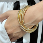 Elastne k&auml;ev&otilde;ru, Unisex, reguleeritav ja eemaldatav, mitmeotstarbeline kuld