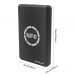RFID-lugeja kirjutaja 13,56 MHz kr&uuml;ptitud kaardi dekooder nutikas juurdep&auml;&auml;su juhtimiskaardi koopiamasin 13,56 MHz/125 kHz/250 kHz NFC sildi replikaator