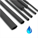 10 szt rurka 7,9mm termokurczliwa z klejem 1m czarny must