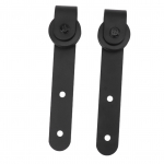 Kapi ukse libiseva rippuva r&ouml;&ouml;pa rihmaratta komplekt siledad vaiksed ait-ukse stiilis rullikud riistvarakomplekt