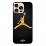 Kest - Jordan - Iphone 16 Pro Max - Logo 23 - Kuldne v&auml;rv - Painduv