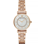 Emporio Armani Naiste k&auml;ekell AR1909 T-Bar Gianni Rose Gold 32 roosa kuldne v&auml;rv