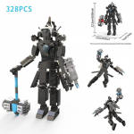 Moc Skibidi WC Action Figuurid ehitusklotsid, Camerman Titan Speakerman Valvemees TVMan poisid klotsid M&auml;nguasjad Lastele Kingitus