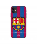 Coque de t&eacute;l&eacute;phone - FC Barcelona - Iphone 12 - Souple - Silicone - Logo sportif must
