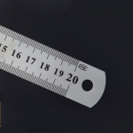 15-20 cm kahepoolse skaalaga roostevabast terasest sirge joonlaud 15cm