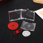 NFC t&uuml;hi albumi CD &uuml;mbris v&otilde;tmehoidja NFC kleebisega CD-m&auml;ngija v&otilde;tmehoidja perifeerne m&auml;lestusalbumi v&otilde;tmehoidja DIY koti ripats A4