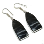 Spider Web Jasper Handmade 925 Sterling Silver Gift Jewelry Earring 1.97 u9w26