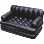 TD&reg; t&auml;ispuhutav diivanvoodi 152 x 64 x 18,8 cm Kokkupandav T&auml;ispuhutav diivan v&auml;litingimustesse must