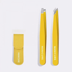 2/4 tk Kvaliteetne Kulmukarvade Pintsettide Komplekt V&auml;rvilised Kulmukarvade K&auml;rpimise Klambrid Roostevabast Terasest Kaldus Kulmukarvade Klambrid Eemaldamine Meigivahendid 2pcs sinine