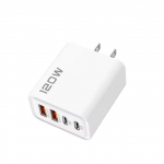 4-porti USB C PD laadija kiirlaadimine 3.0 t&uuml;&uuml;pi C USB telefonilaadijad kiirlaadimisadapter iPhone 15 14 Samsung Xiaomi Huawei jaoks US valge