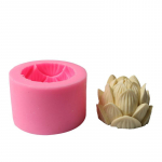 3D Lotus Liquid Silicone Fondant Mold DIY Lotus Soap Seep L&otilde;hnaline Kipsi k&uuml;&uuml;nal K&auml;sitsi valmistatud Seebit&ouml;&ouml;riist