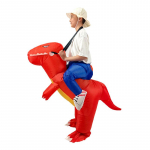 Naljakad t&auml;ispuhutavad riided Laste dinosauruste nukukost&uuml;&uuml;mid Rekvisiidid Halloweeni T-Rex t&auml;ispuhutavad kost&uuml;&uuml;mid Esinemiskost&uuml;&uuml;mid adults 160-195cm