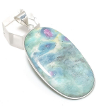 Ruby Fuchsite Handmade 925 Sterling Silver Jewelry Pendant 2.48 z4s44
