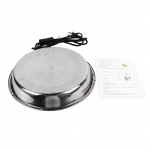 Lindude joogik&uuml;na soojendusega alus hammustuskindel roostevaba teras kana veesoojendi talveks EL pistik