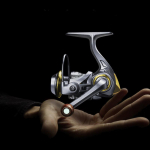 Mini P&ouml;&ouml;rlev Rull Null-Vahega Kalastuspool T&auml;ismetallist Pooliga, Ideaalne J&auml;&auml;- ja Parvekalastuseks, T&uuml;&uuml;p 500 AK150 General Spinning Reel