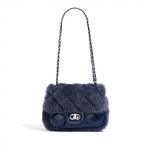 Uus Pl&uuml;&uuml;sist Premium V&auml;ike Ruudukujuline Kott Vabaaja Teemantkettiga Kott &Uuml;he &Otilde;laga Messenger Naiste Kott sinine