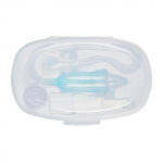 Infant And Toddler Nasal Aspirator Booger Remover with Gentle Silicone Tip Easy to Disassemble And Clean for Daily Care 2