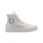 (w) Converse Chuck Taylor All Star Lift Hi Taevane Ajatu Graafika Egret 230