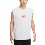 Nike &Uuml;mmargune kaelus T&auml;ht Mugav Vabaaja Varrukateta Vest Meeste Topid Valge HJ3691-100 XL