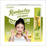 TEAZEN Kombucha Korea Ploomitee 30 pulka / V&auml;hese kalorsusega, null suhkrut, prebiootikumid 30 STICKS x 1 BOX