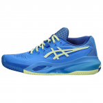 ASICS Gel Resolution X Clay Blue Coast Huddle Yellow Naiste Tennised 1042A277-400 37.5